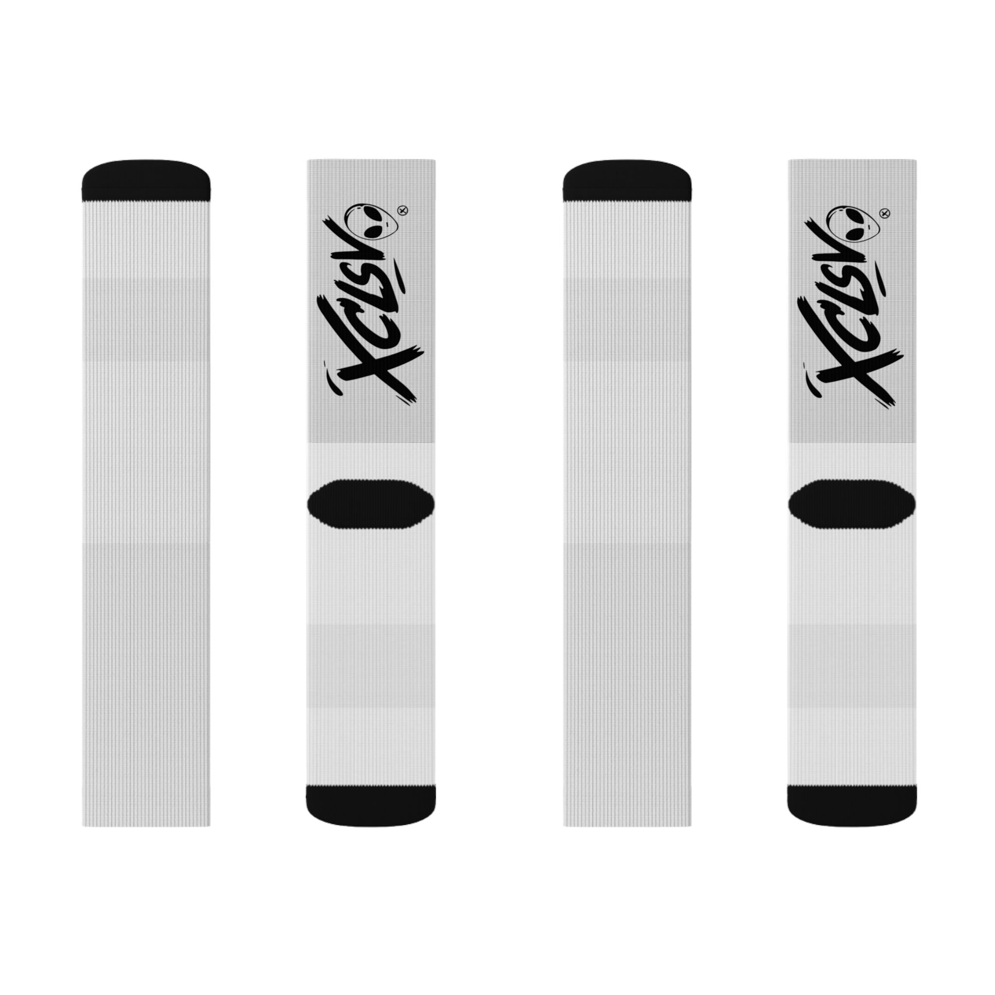 XCLSV Socks — Athletic Crew Socks