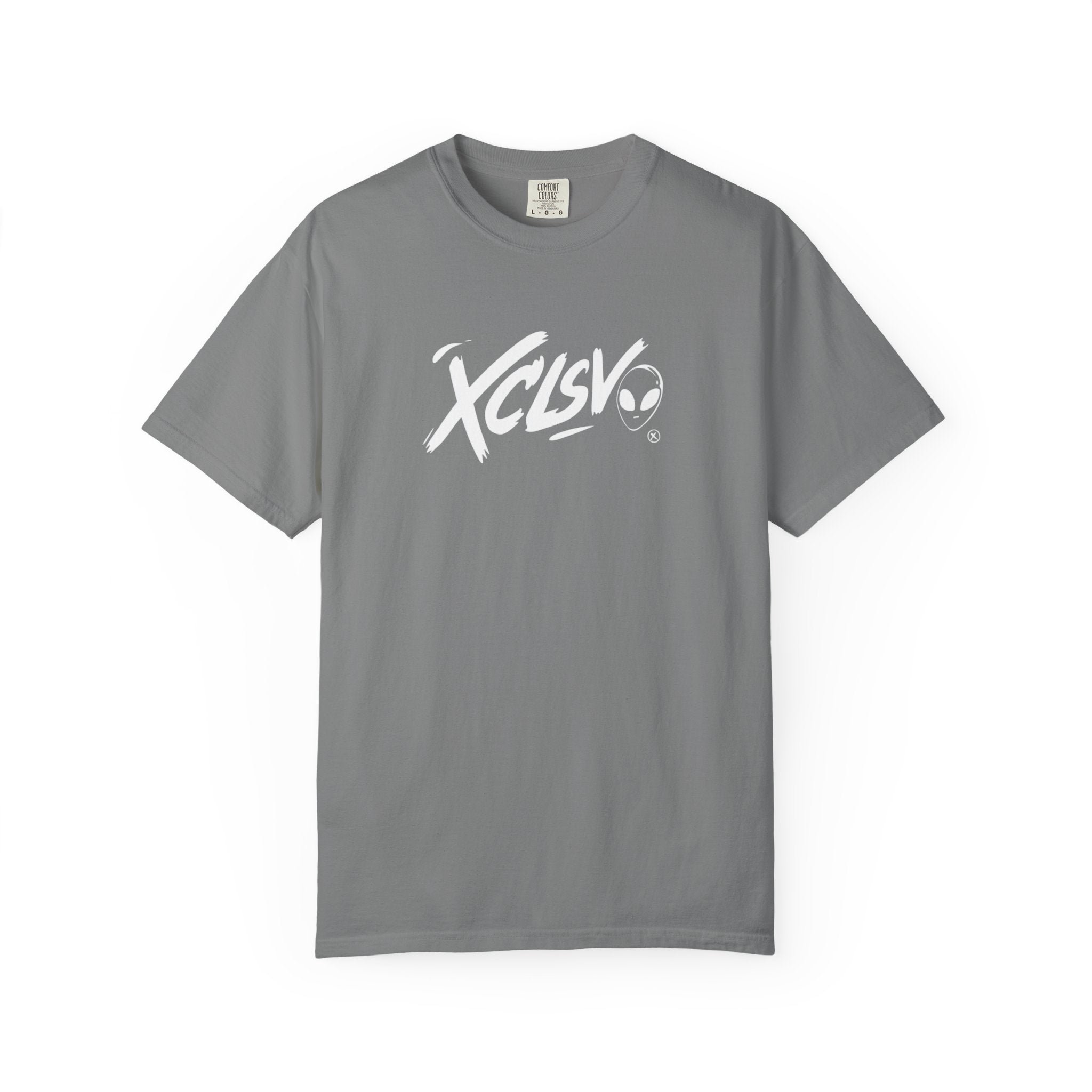 XCLSV Alien Logo T-Shirt — Streetwear Graphic Tee