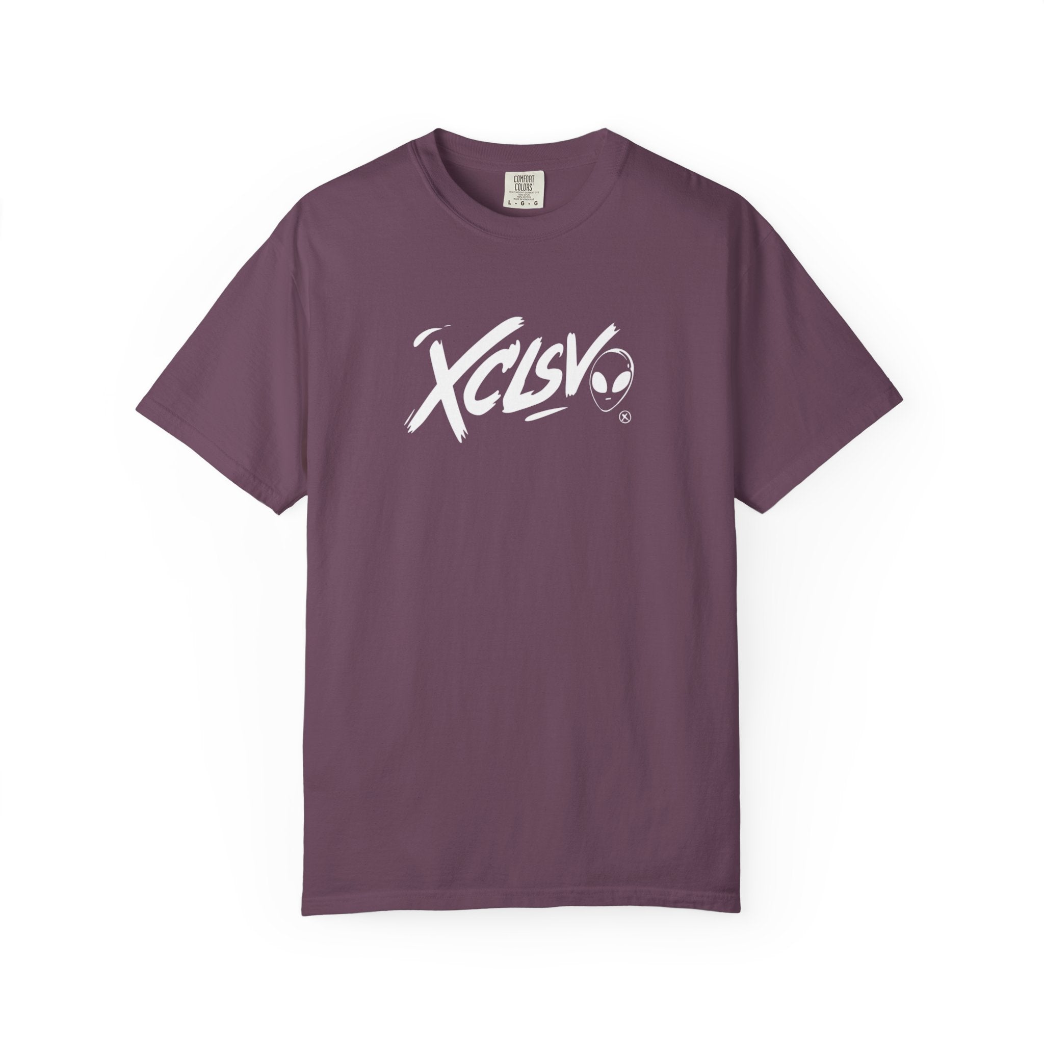 XCLSV Alien Logo T-Shirt — Streetwear Graphic Tee