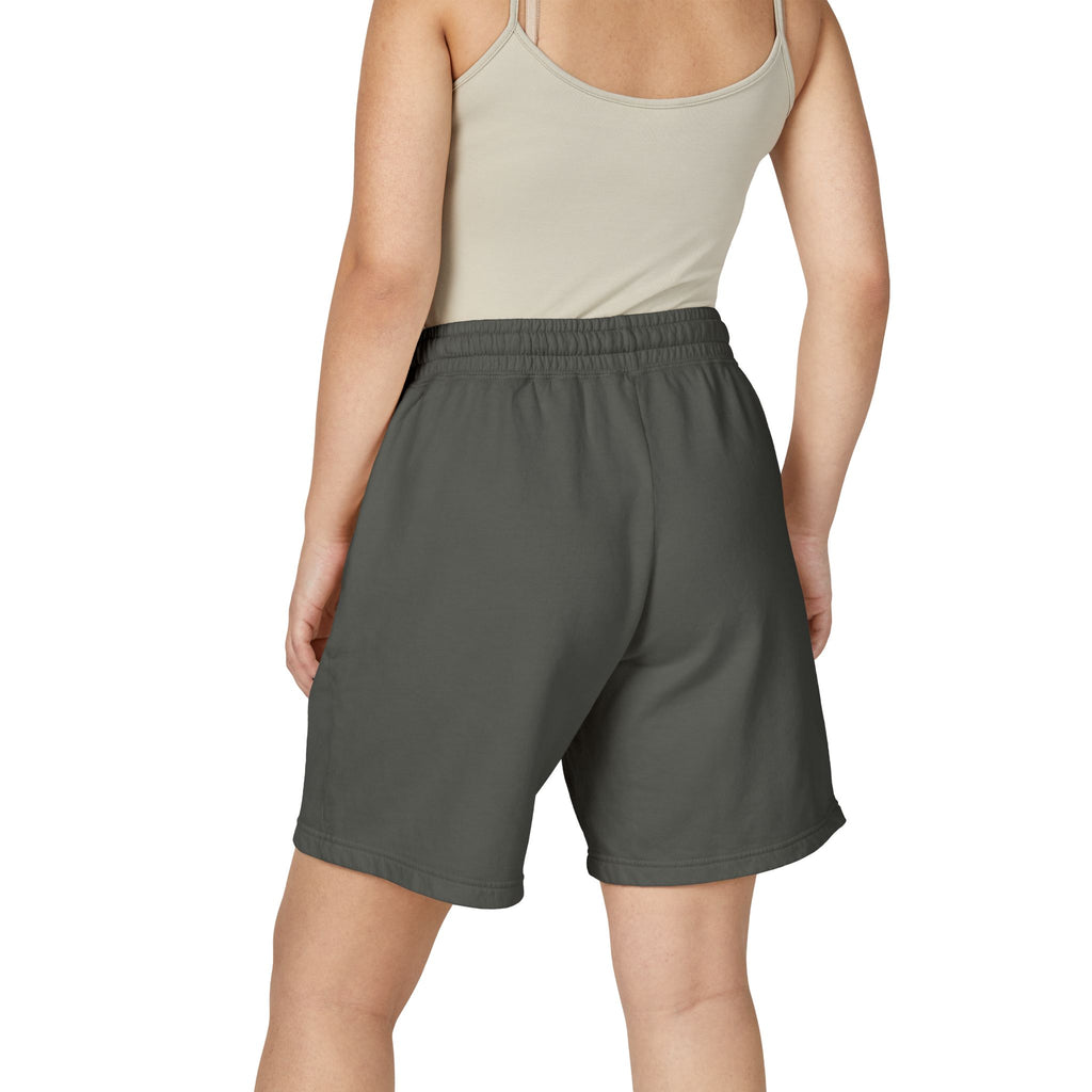 XCISV Logo Sweat Shorts — Garment-Dyed Lightweight Fleece