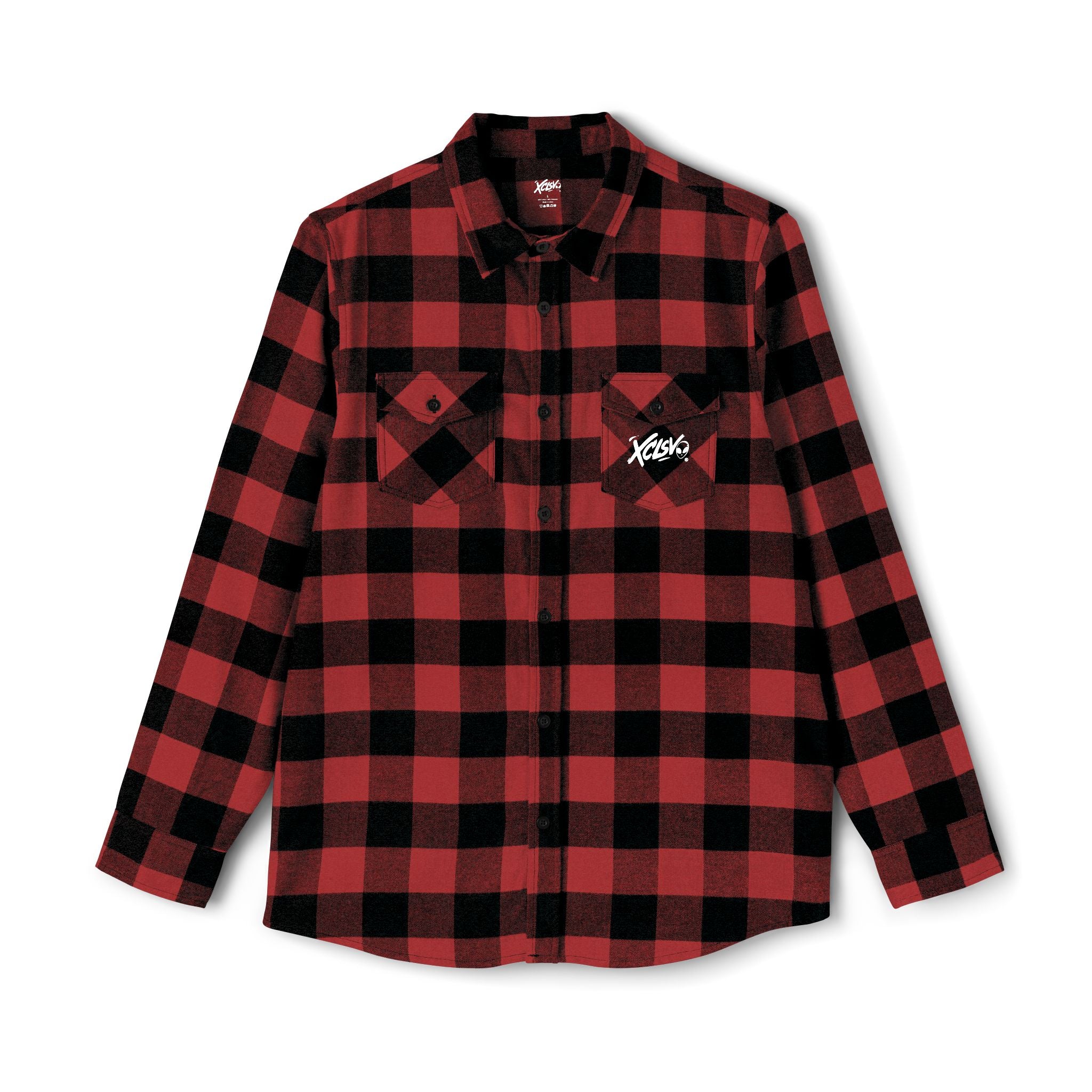 XCLSV La Glock Plaid Flannel Shirt
