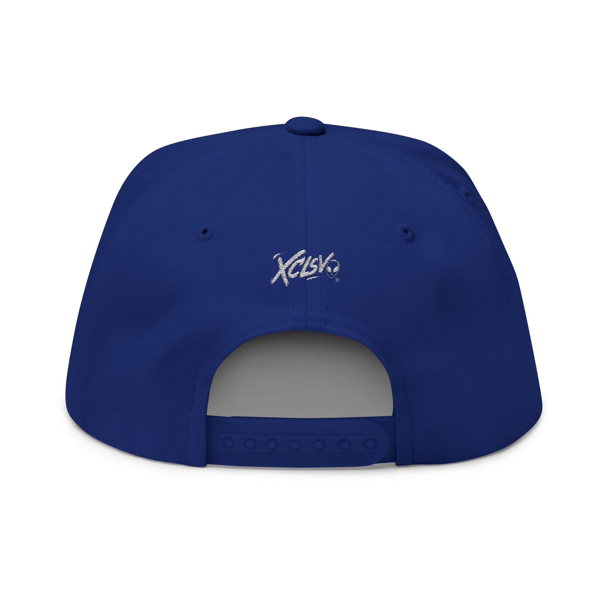 Embroidered Flat Bill Cap — Distressed Mvrsiano Logo Snapback