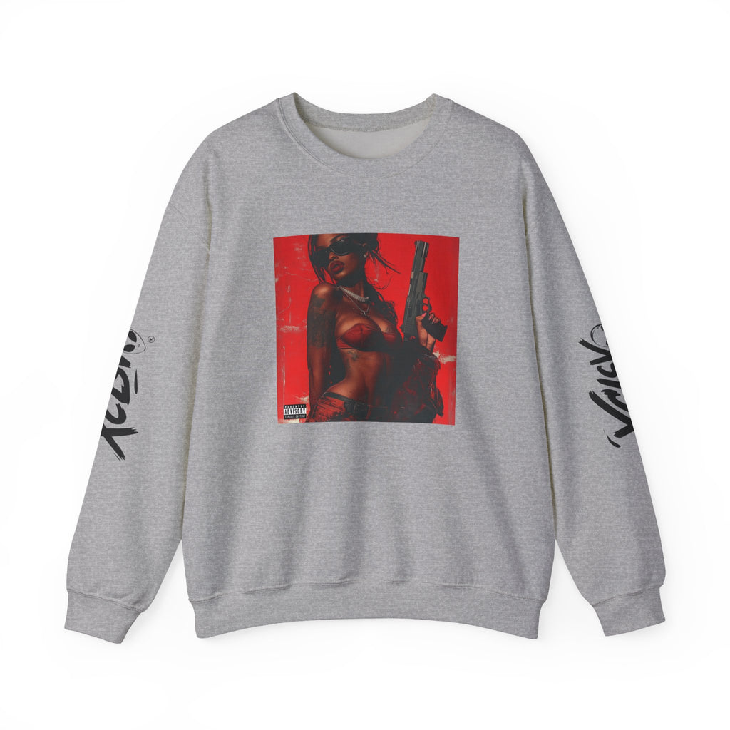 La Glock Crewneck Sweatshirt — XCLSV Graphic