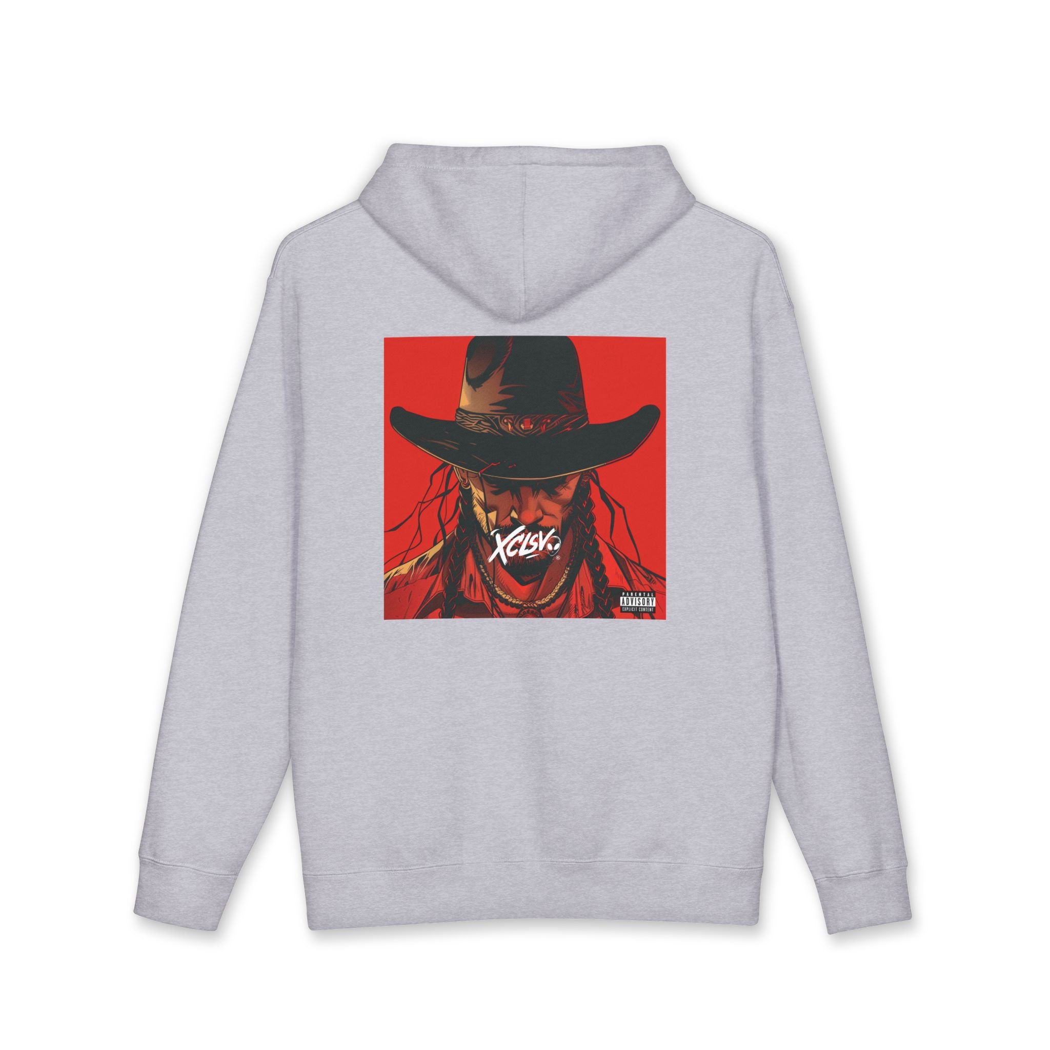 Red Cowboy Hoodie Sweatshirt