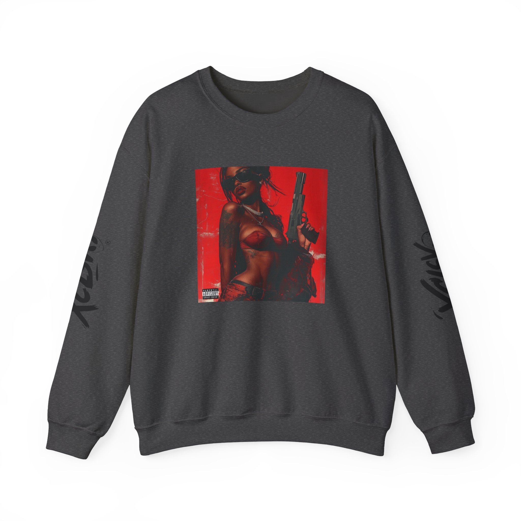 La Glock Crewneck Sweatshirt — XCLSV Graphic