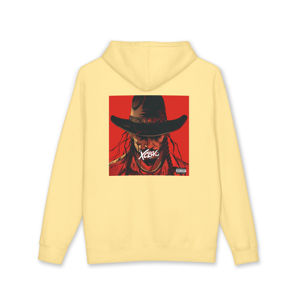 Red Cowboy Hoodie Sweatshirt
