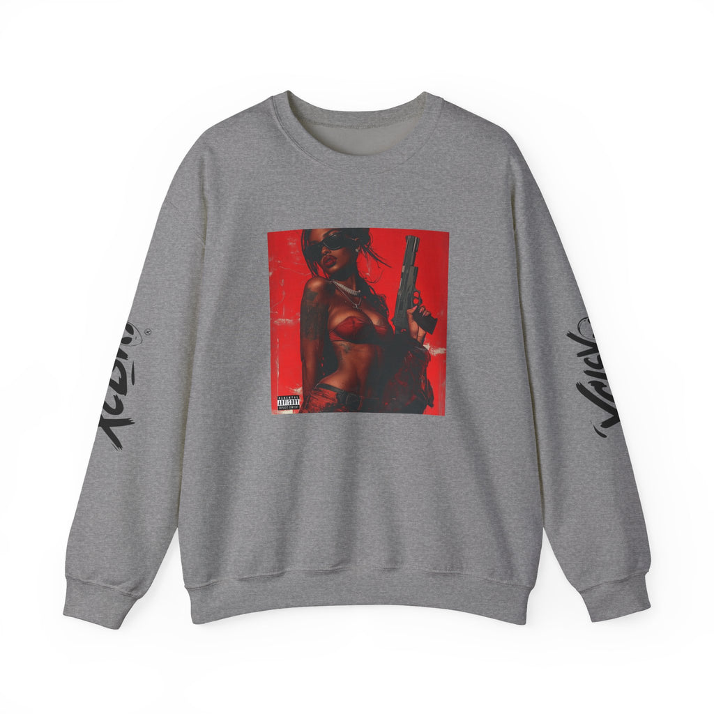 La Glock Crewneck Sweatshirt — XCLSV Graphic