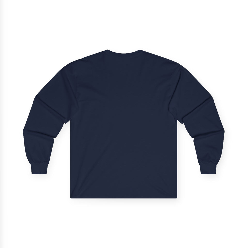 Long Sleeve Tee — Grunge Alien Skull "Mvrsiano" Graphic