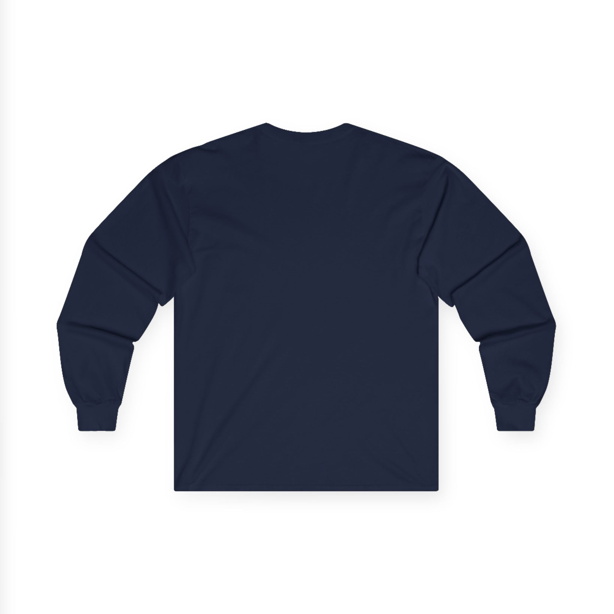 Long Sleeve Tee — Grunge Alien Skull "Mvrsiano" Graphic