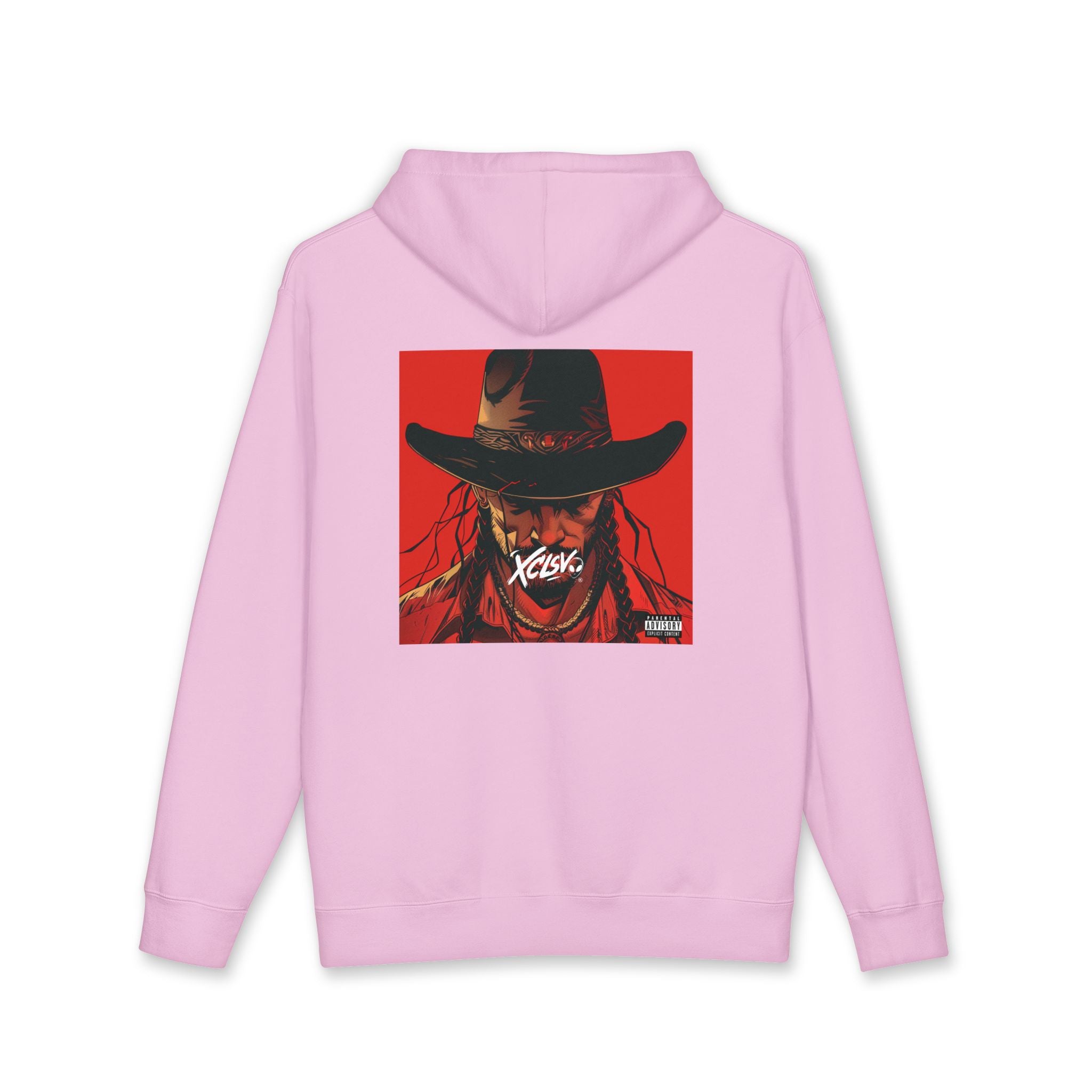 Red Cowboy Hoodie Sweatshirt