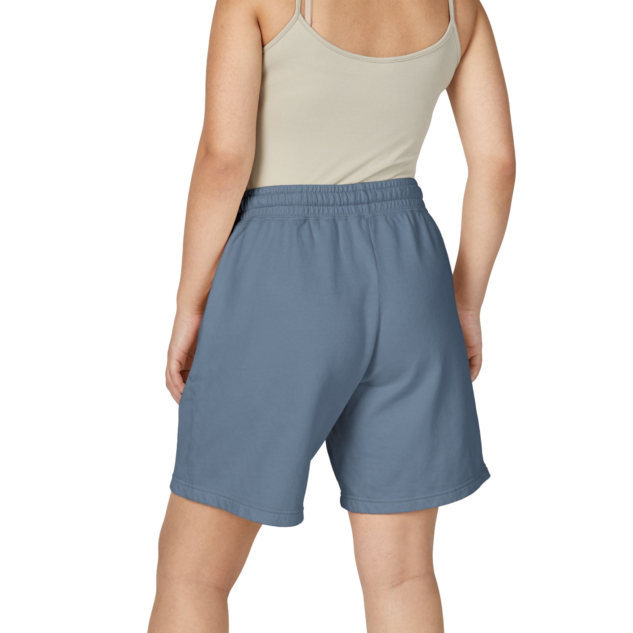 XCISV Logo Sweat Shorts — Garment-Dyed Lightweight Fleece