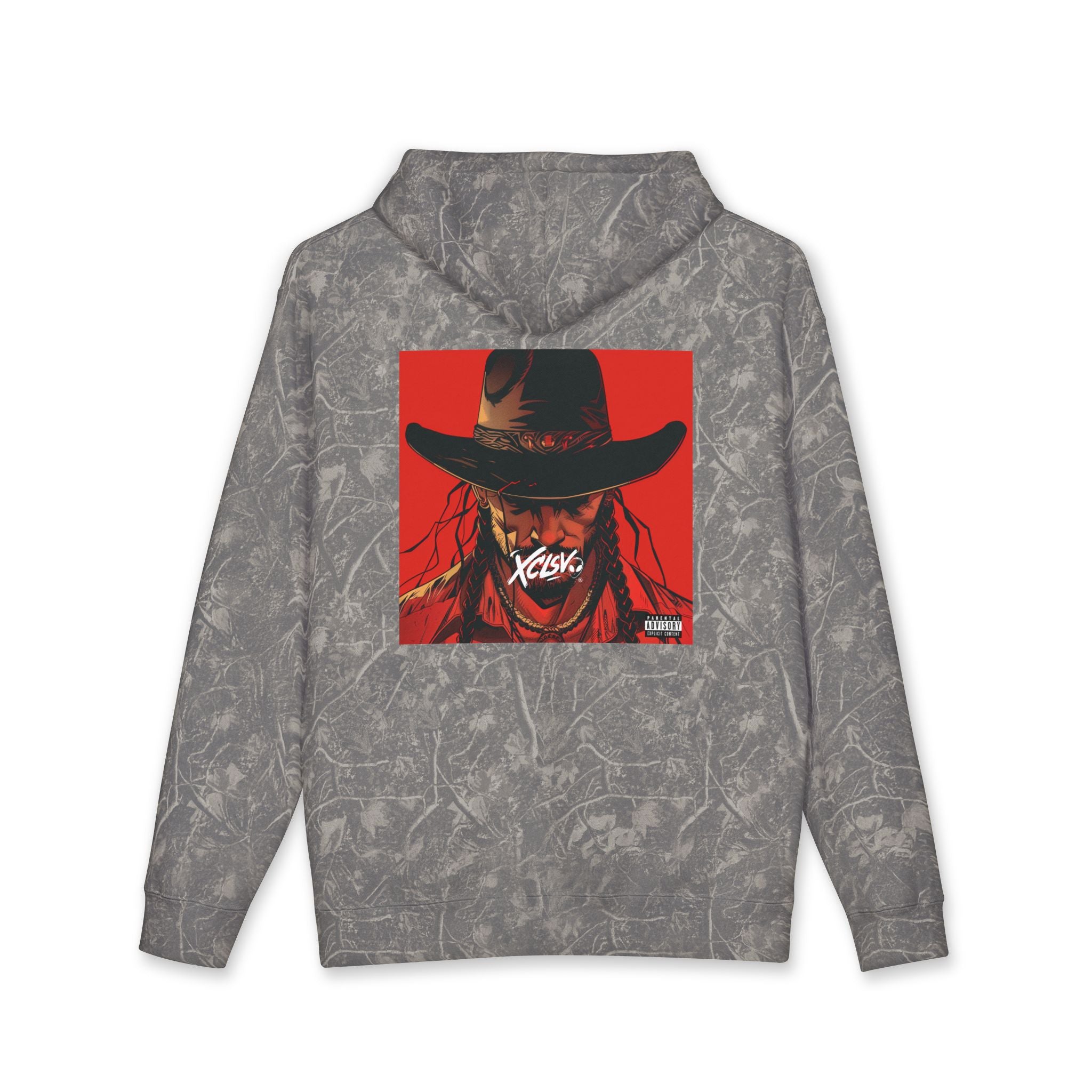 Red Cowboy Hoodie Sweatshirt
