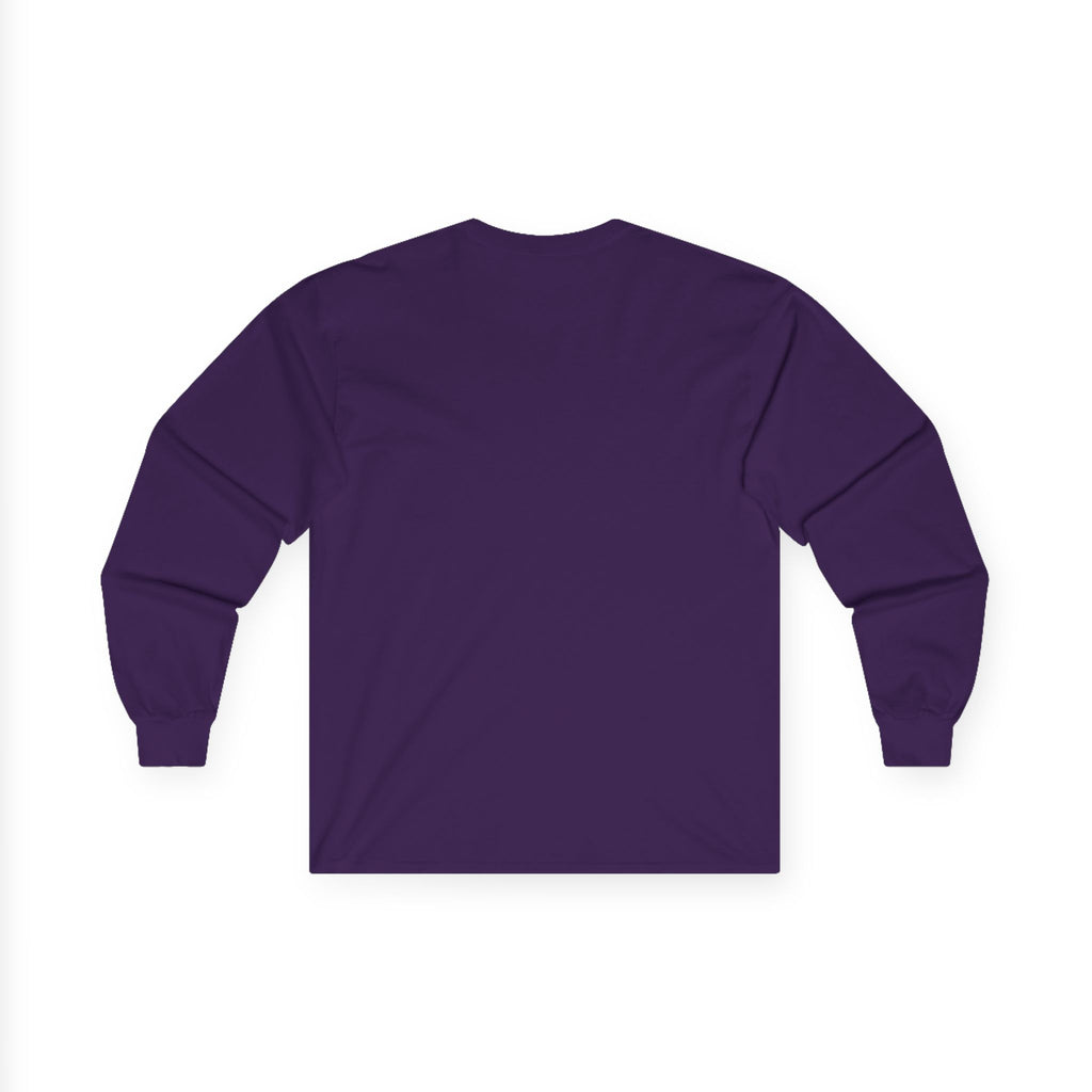 Long Sleeve Tee — Grunge Alien Skull "Mvrsiano" Graphic