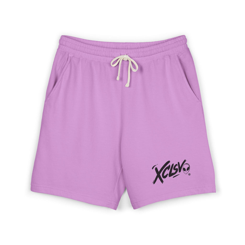 XCISV Logo Sweat Shorts — Garment-Dyed Lightweight Fleece