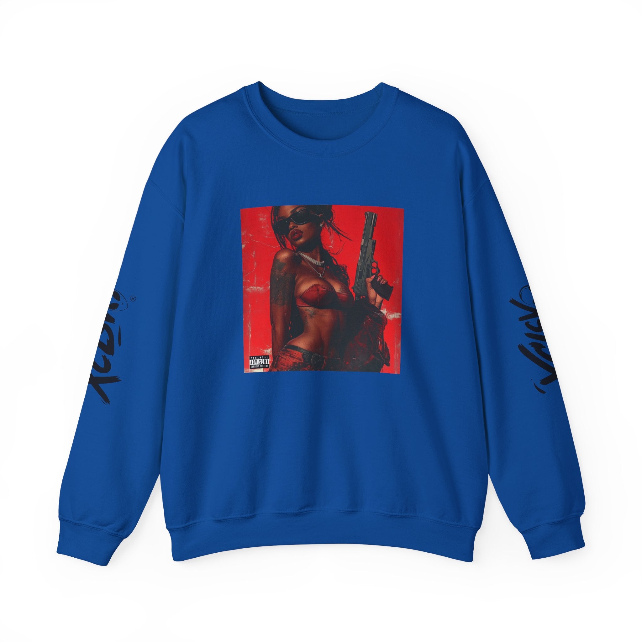 La Glock Crewneck Sweatshirt — XCLSV Graphic