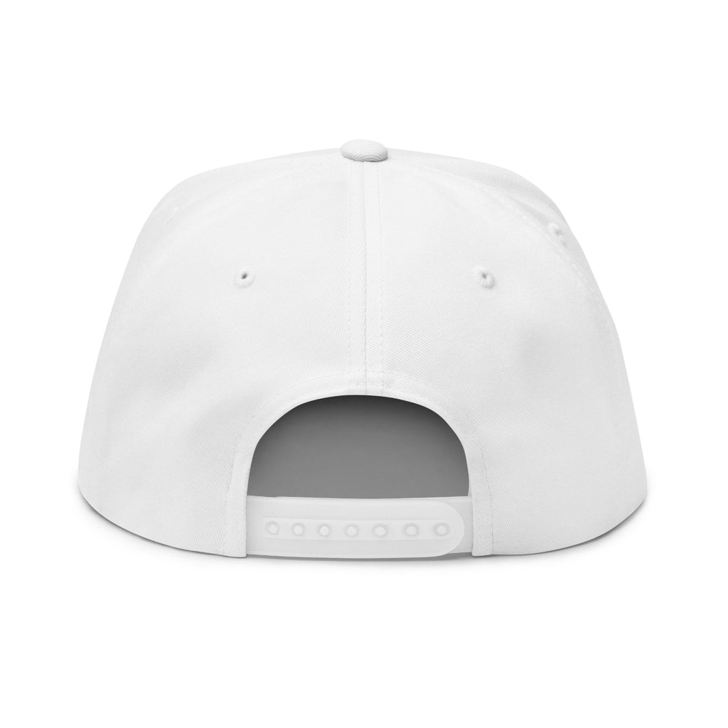 XCLSV Embroidered Flat Bill Cap — Streetwear Snapback with Alien Logo