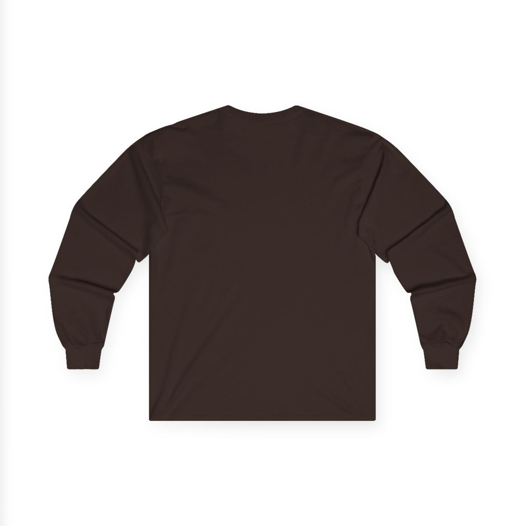 Long Sleeve Tee — Grunge Alien Skull "Mvrsiano" Graphic
