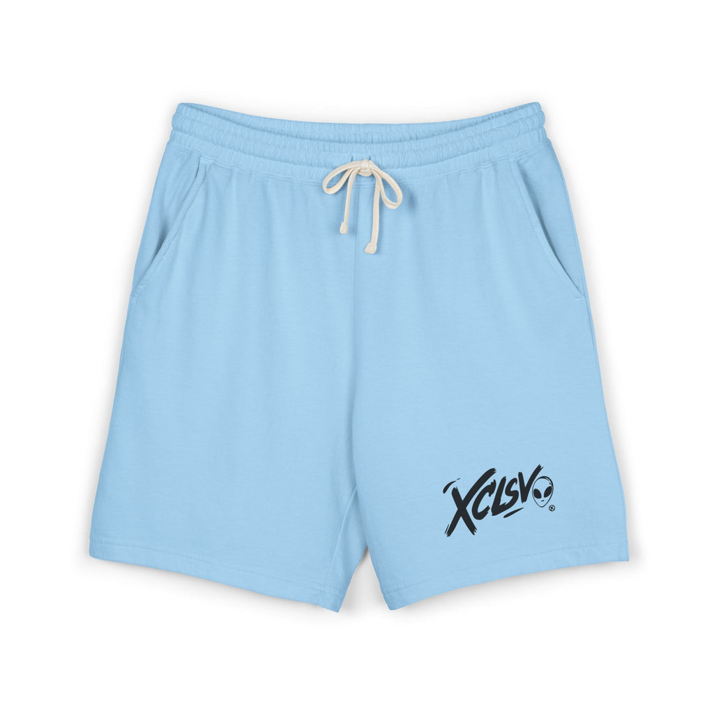 XCISV Logo Sweat Shorts — Garment-Dyed Lightweight Fleece