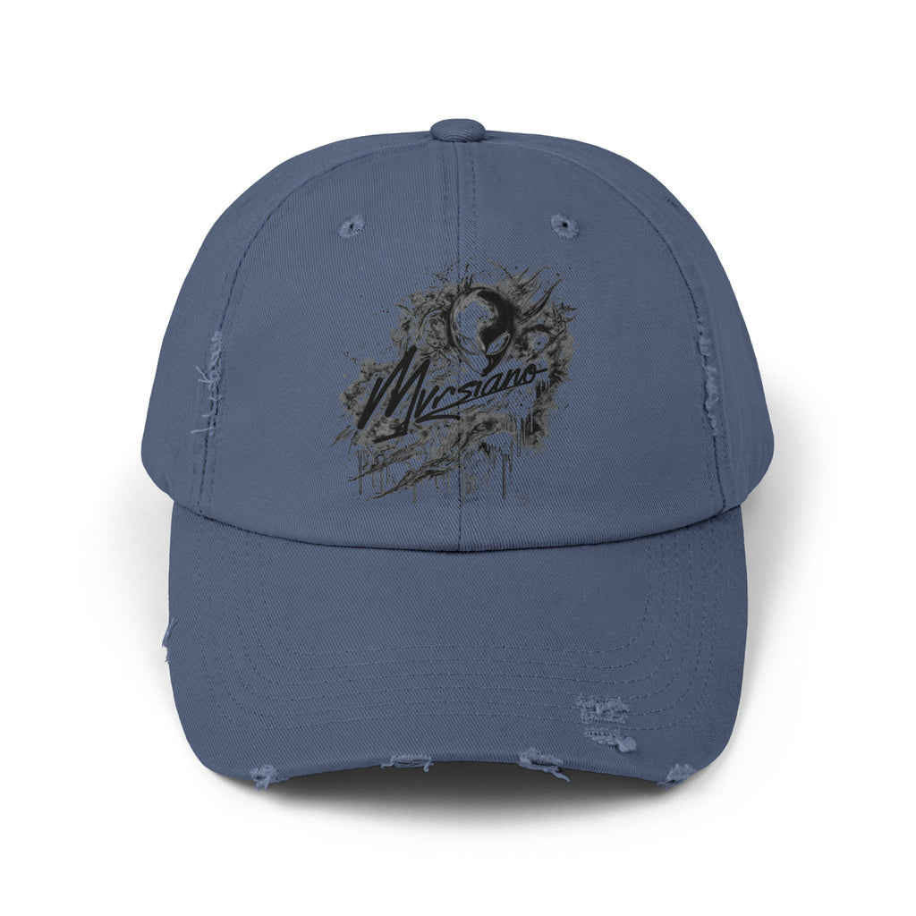 Distressed Mvrsiano Baseball Cap – Grunge Dad Hat