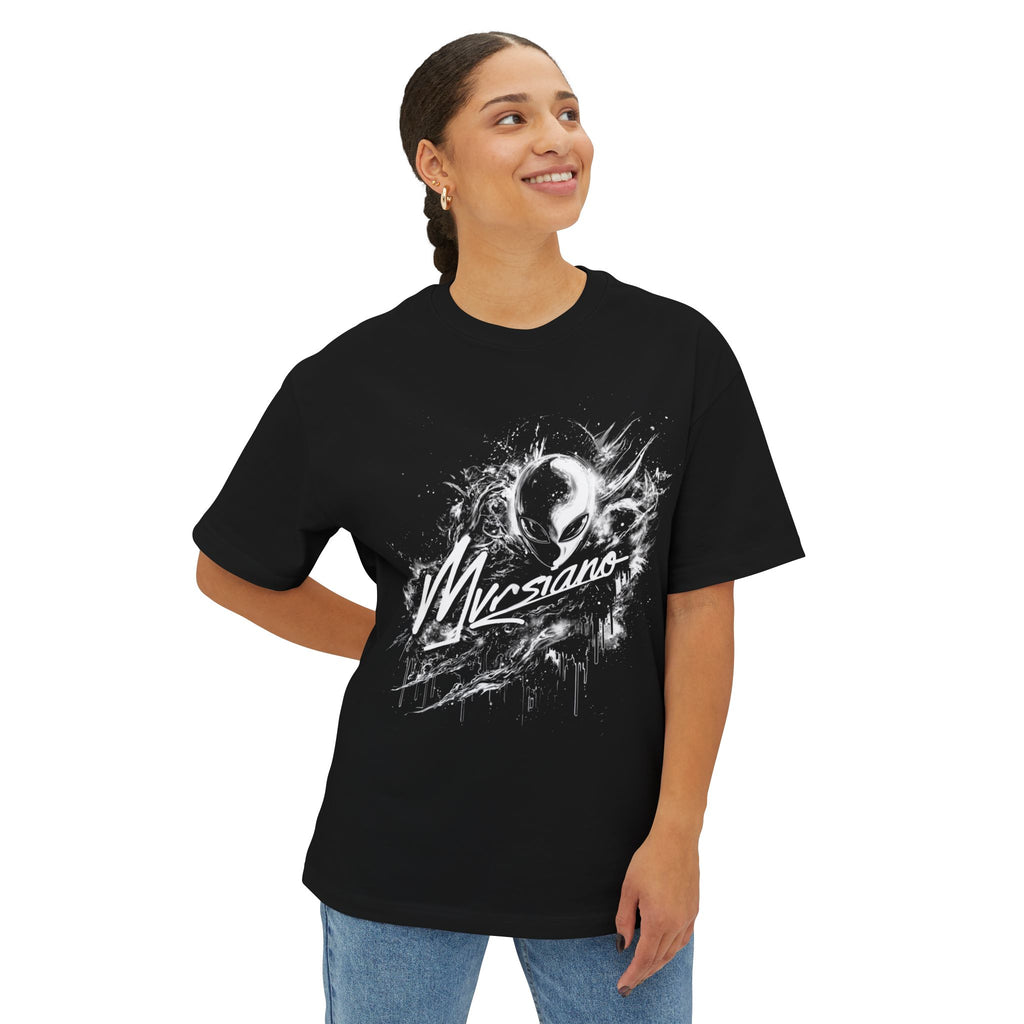 Mvrsiano Graffiti Boxy Tee — Streetwear Graphic T‑Shirt