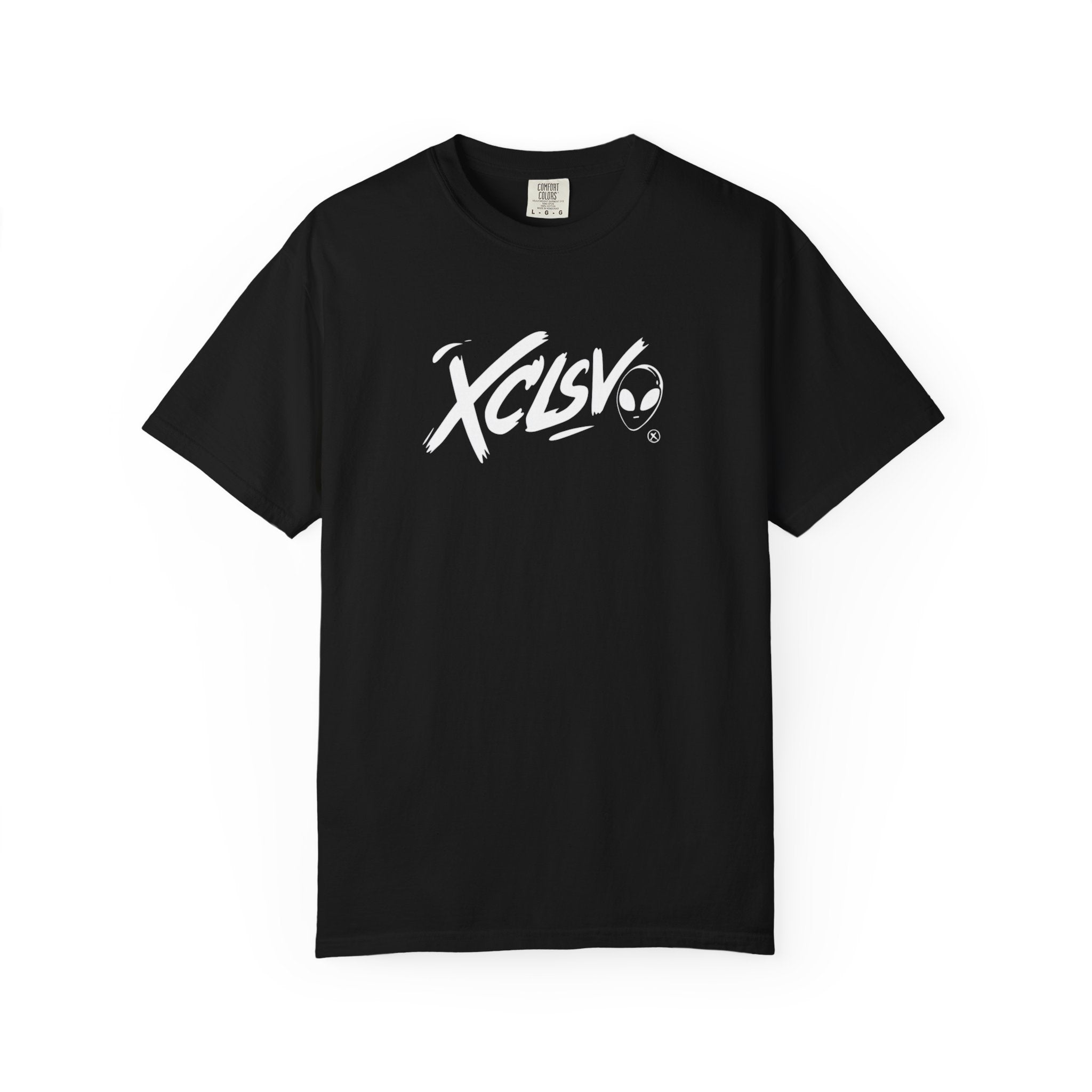 XCLSV Alien Logo T-Shirt — Streetwear Graphic Tee