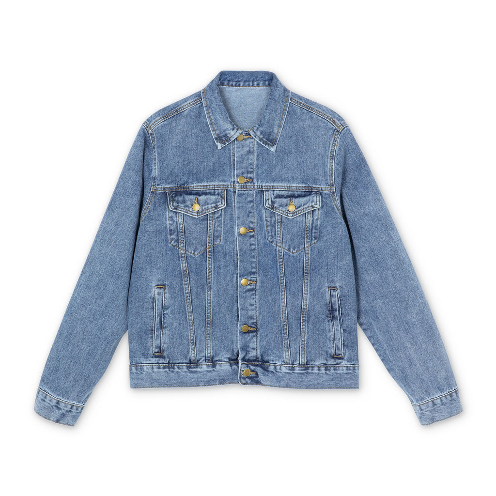 La Glock XCLSV Denim Jacket — By Mvrsiano (Back Patch)