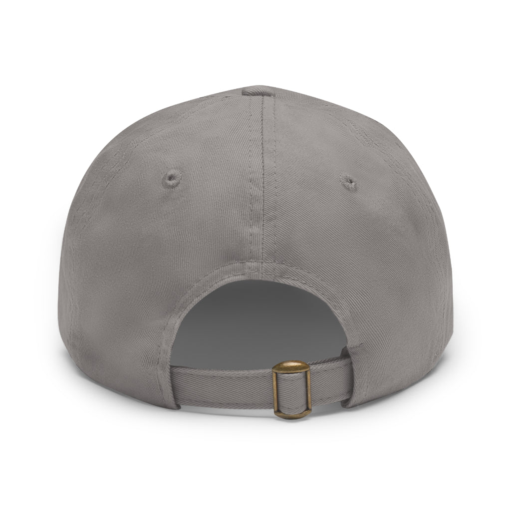 MVRSIANO Western Outlaw Leather Patch Dad Hat