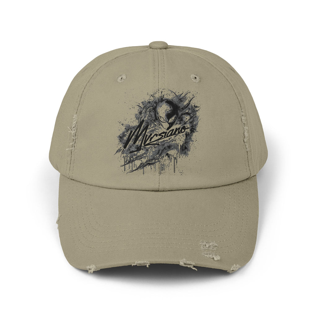 Distressed Mvrsiano Baseball Cap – Grunge Dad Hat