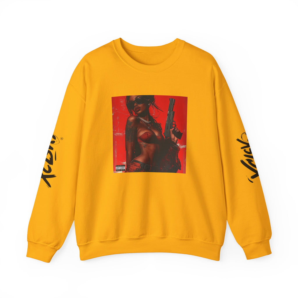 La Glock Crewneck Sweatshirt — XCLSV Graphic