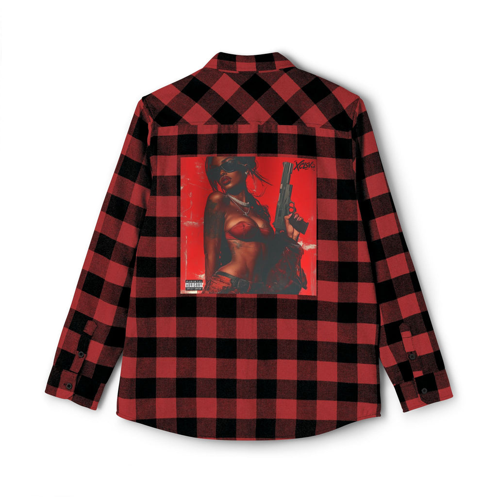 XCLSV La Glock Plaid Flannel Shirt