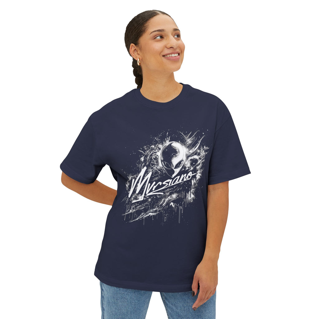 Mvrsiano Graffiti Boxy Tee — Streetwear Graphic T‑Shirt