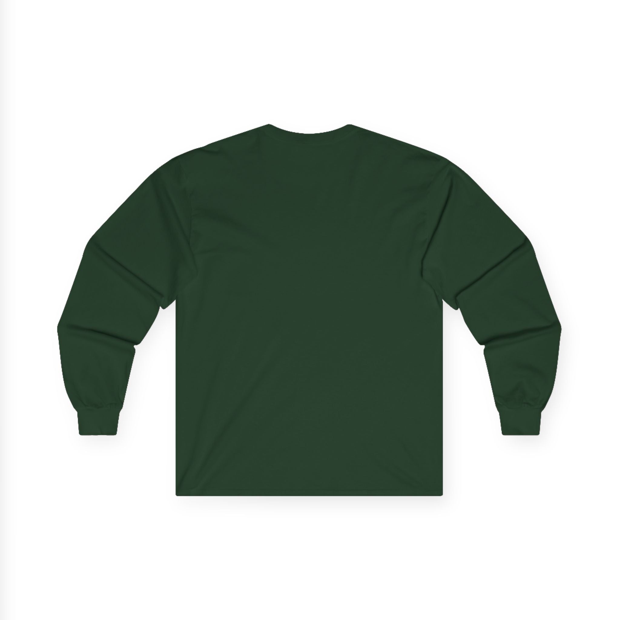 Long Sleeve Tee — Grunge Alien Skull "Mvrsiano" Graphic