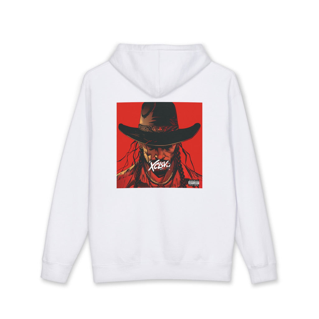 Red Cowboy Hoodie Sweatshirt