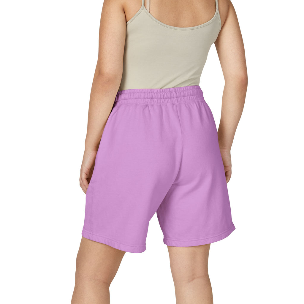 XCISV Logo Sweat Shorts — Garment-Dyed Lightweight Fleece