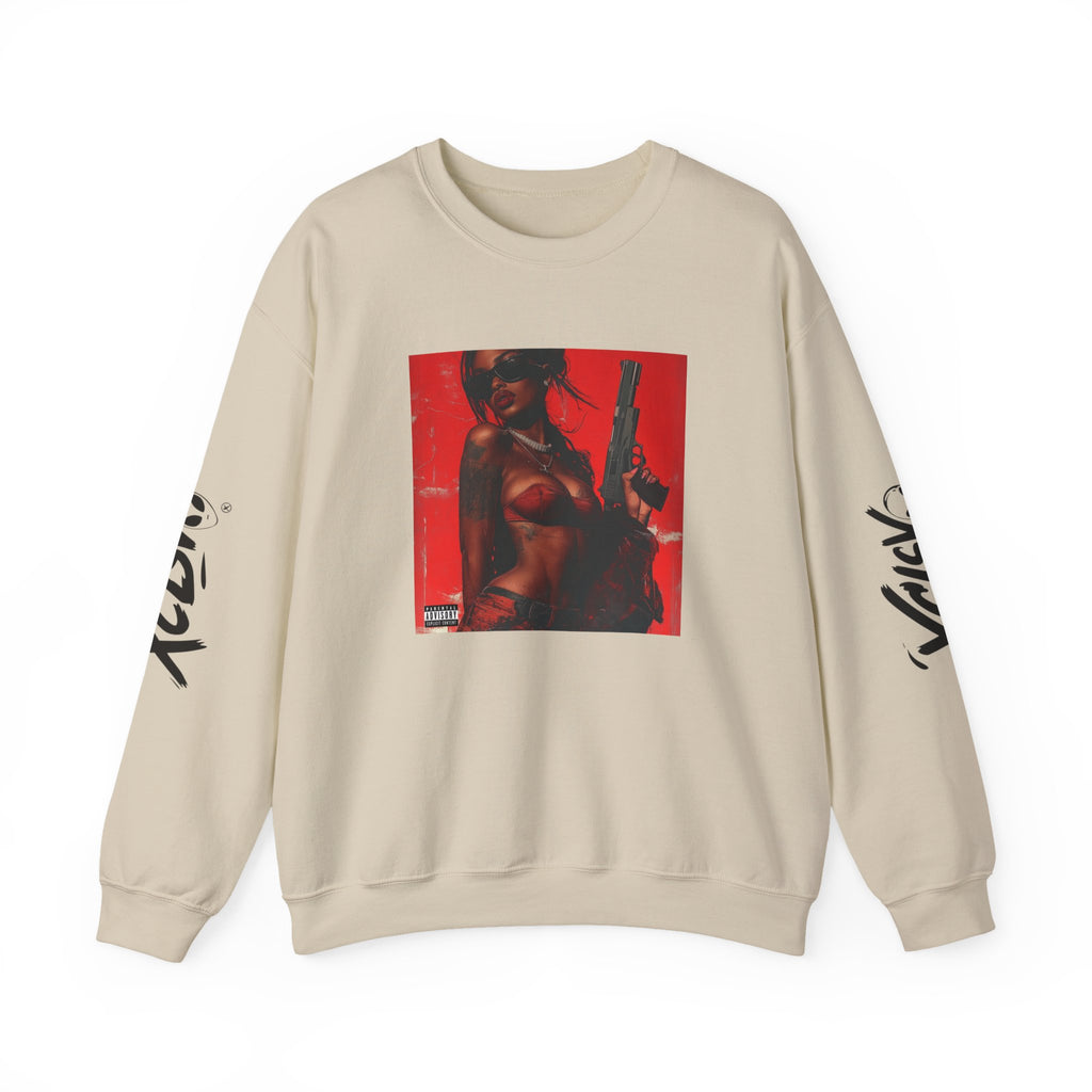 La Glock Crewneck Sweatshirt — XCLSV Graphic