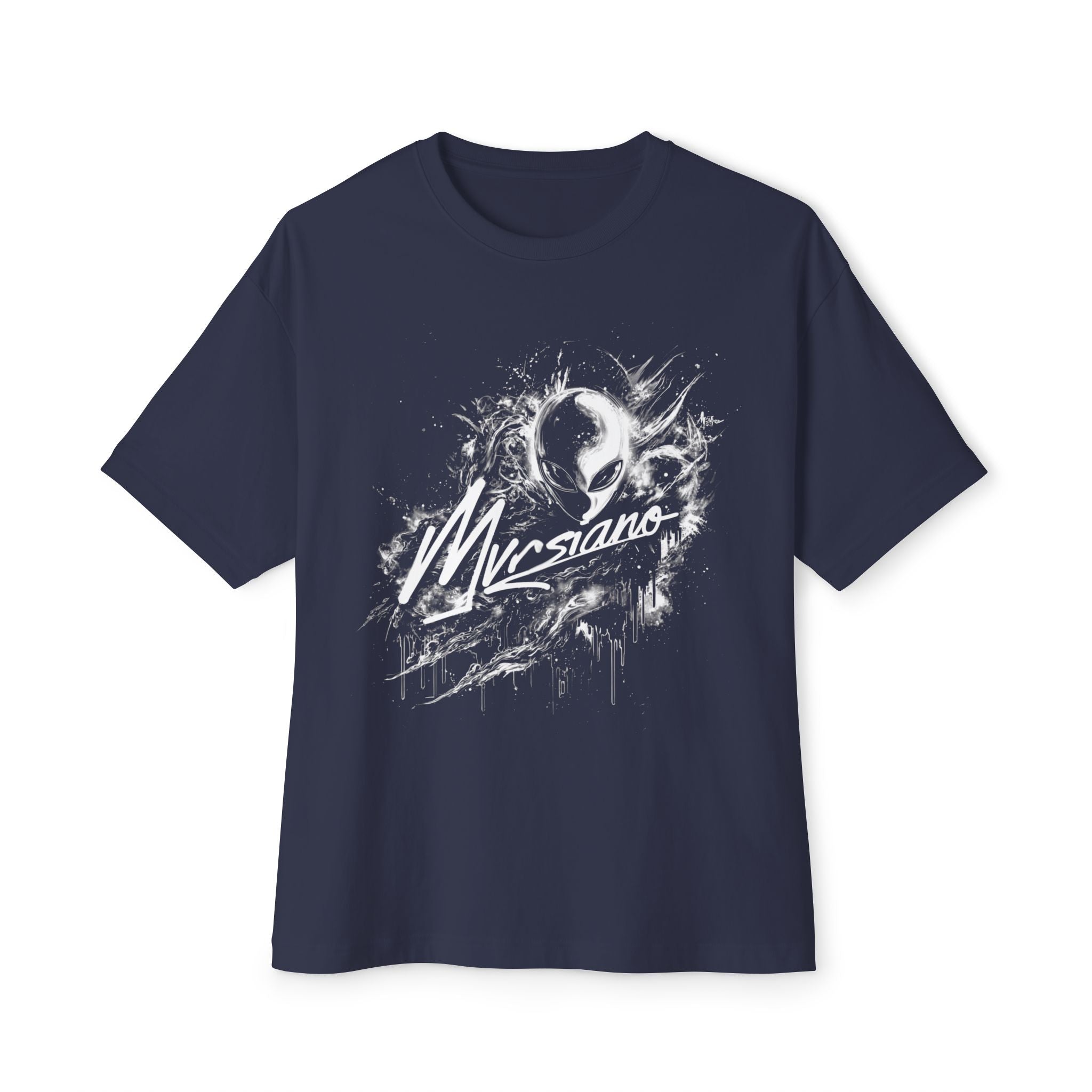 Mvrsiano Graffiti Boxy Tee — Streetwear Graphic T‑Shirt