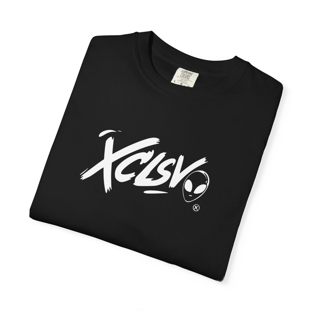 XCLSV Alien Logo T-Shirt — Streetwear Graphic Tee