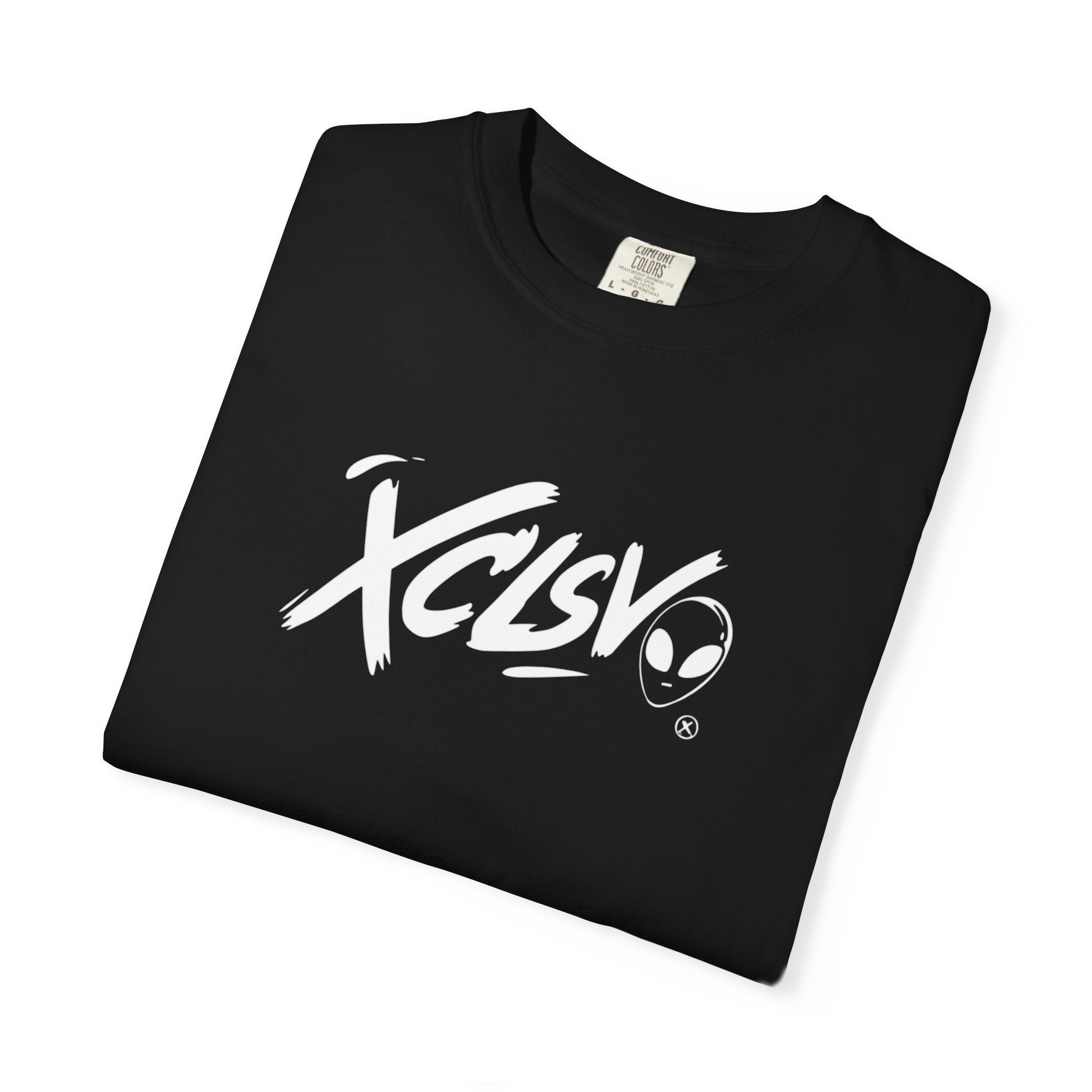 XCLSV Alien Logo T-Shirt — Streetwear Graphic Tee