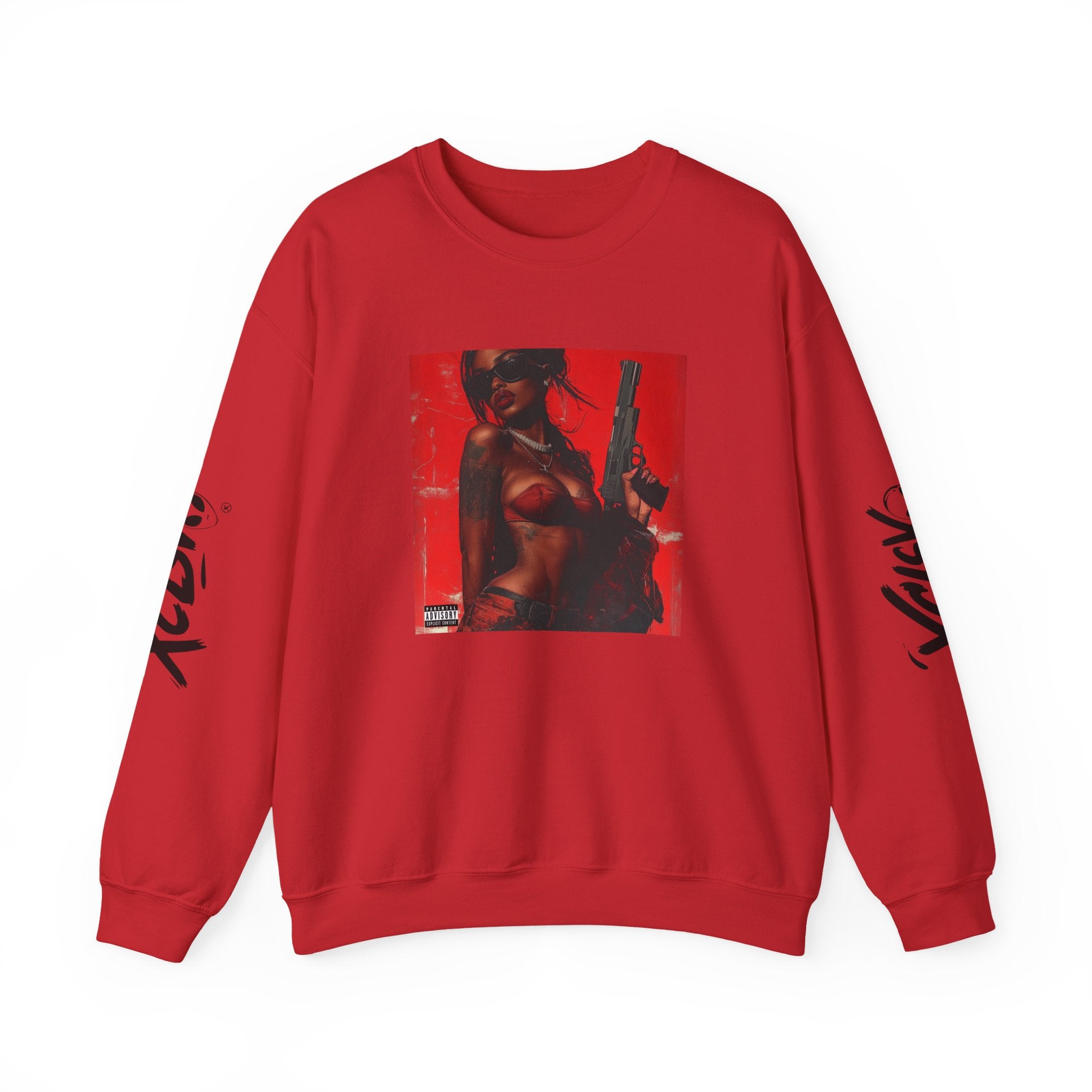 La Glock Crewneck Sweatshirt — XCLSV Graphic
