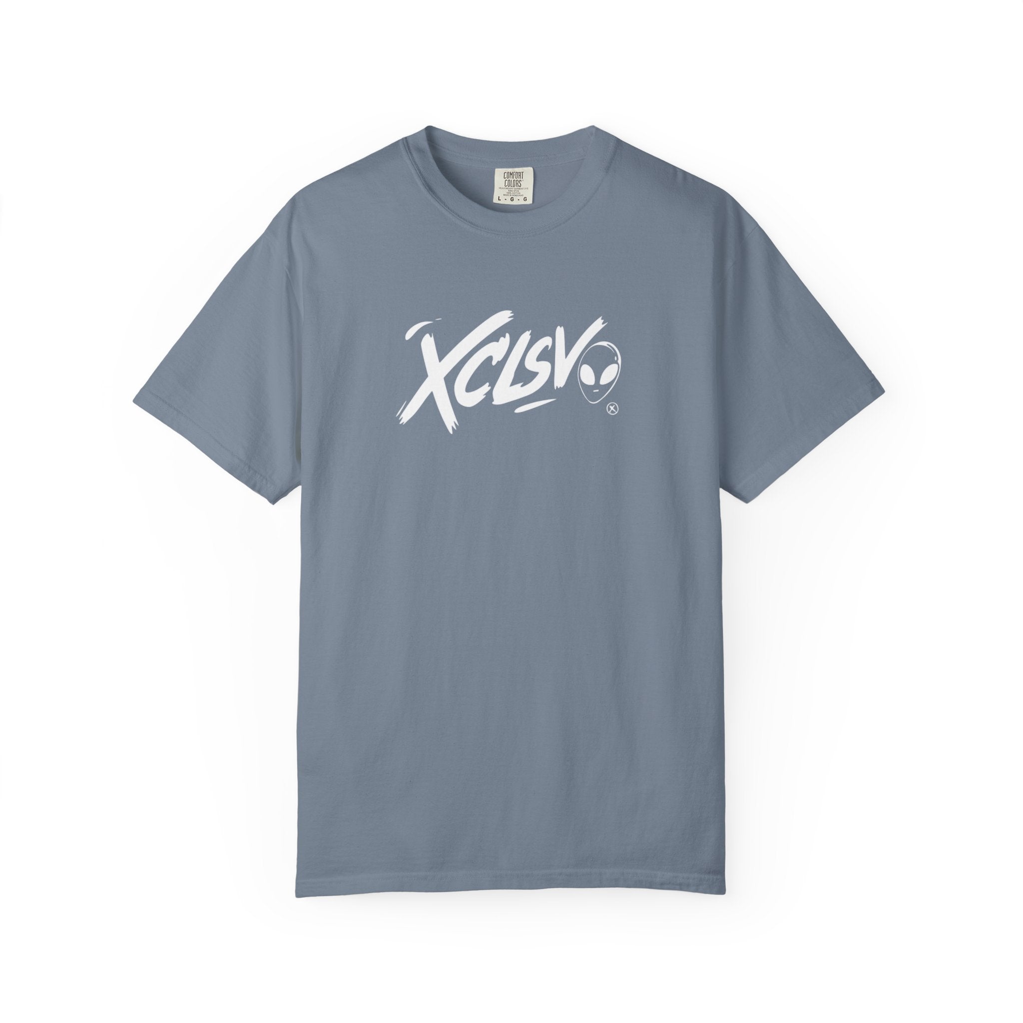 XCLSV Alien Logo T-Shirt — Streetwear Graphic Tee