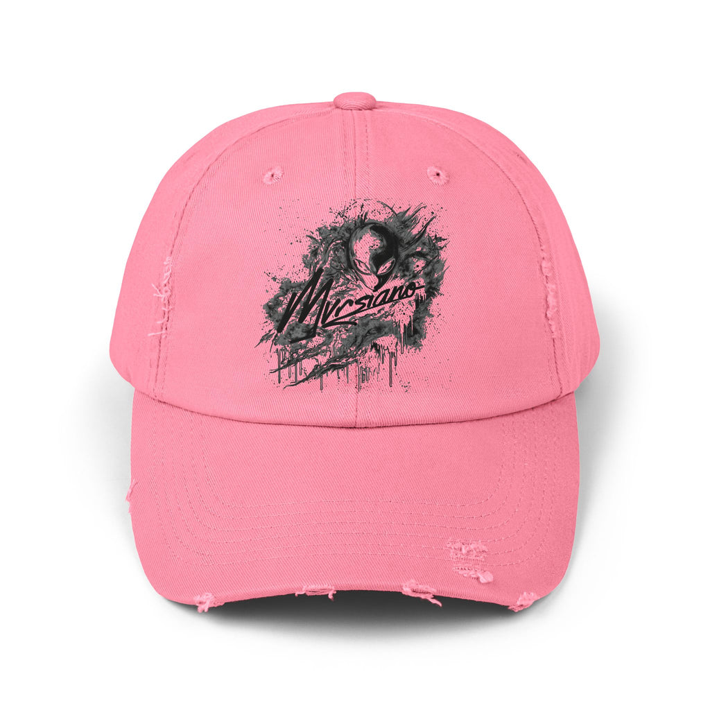 Distressed Mvrsiano Baseball Cap – Grunge Dad Hat
