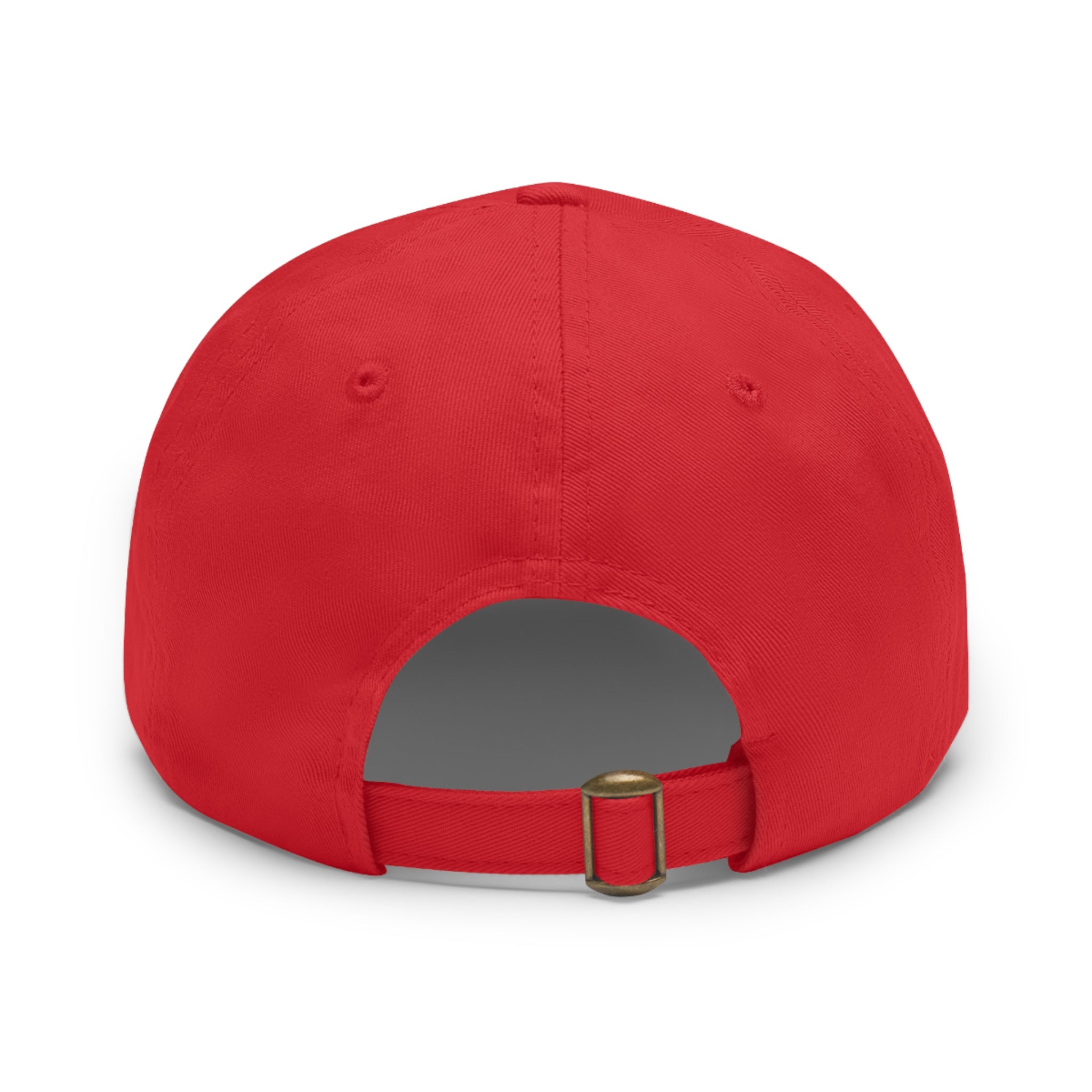 MVRSIANO Western Outlaw Leather Patch Dad Hat