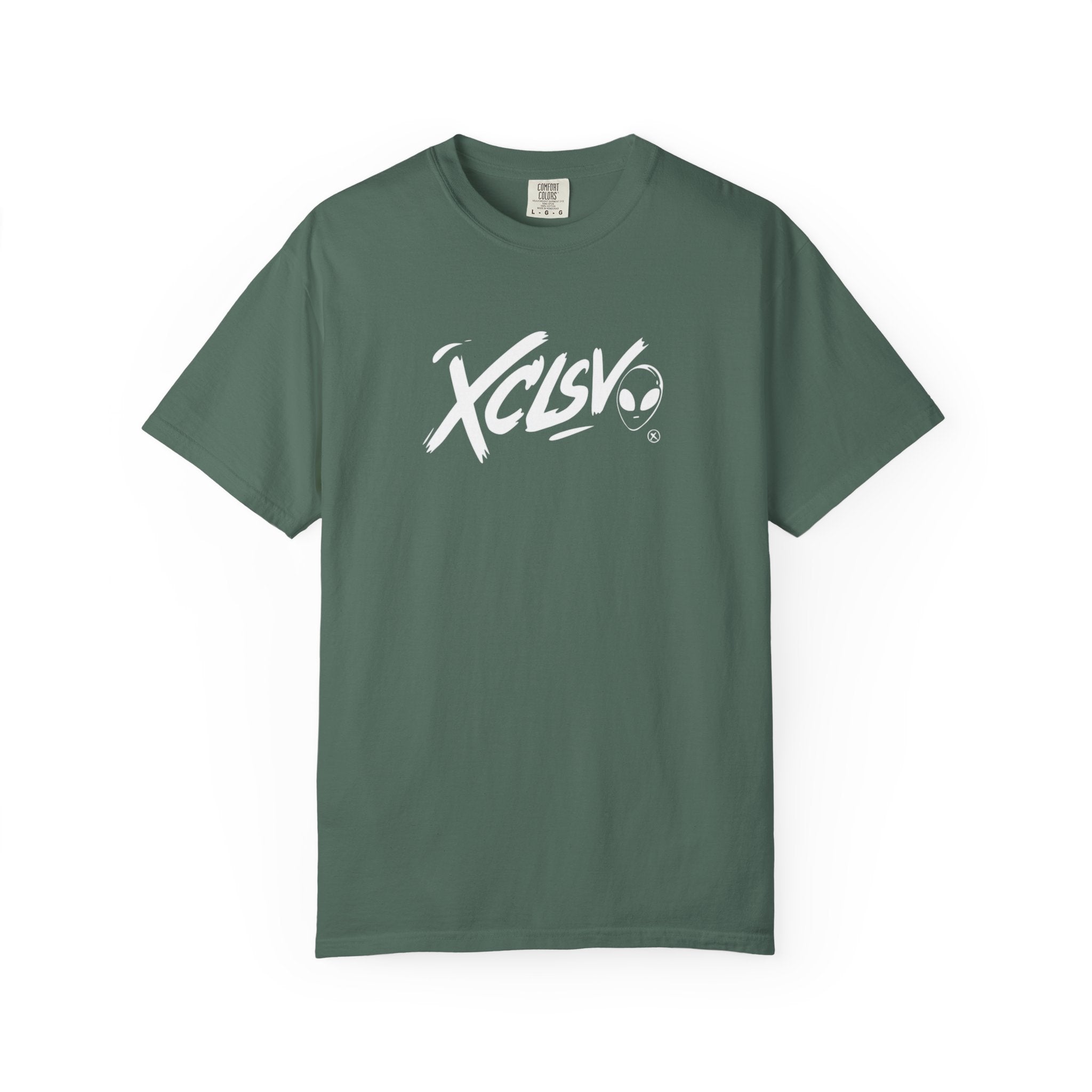 XCLSV Alien Logo T-Shirt — Streetwear Graphic Tee