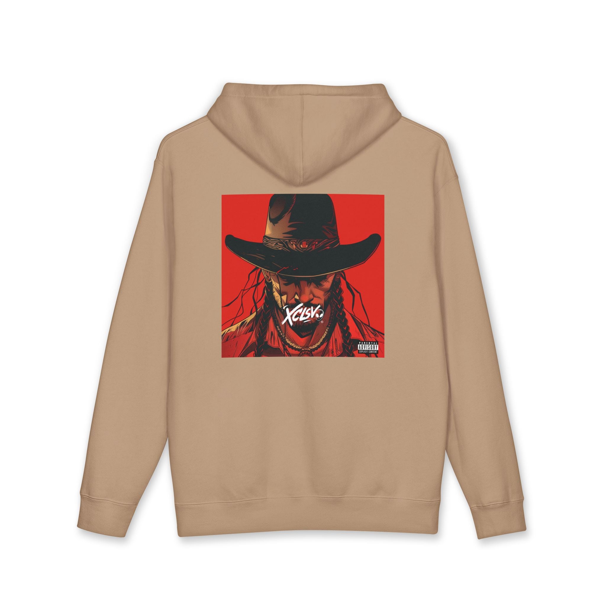 Red Cowboy Hoodie Sweatshirt