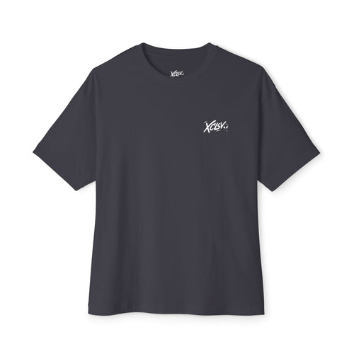 Graphic Tee — 'Marsiano' Alien Back Print Oversized Boxy T‑Shirt