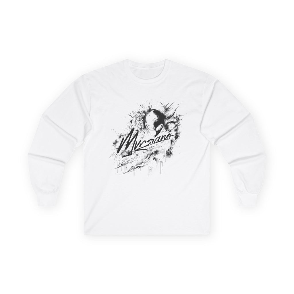 Long Sleeve Tee — 'Mvrsiano' Ink Graphic