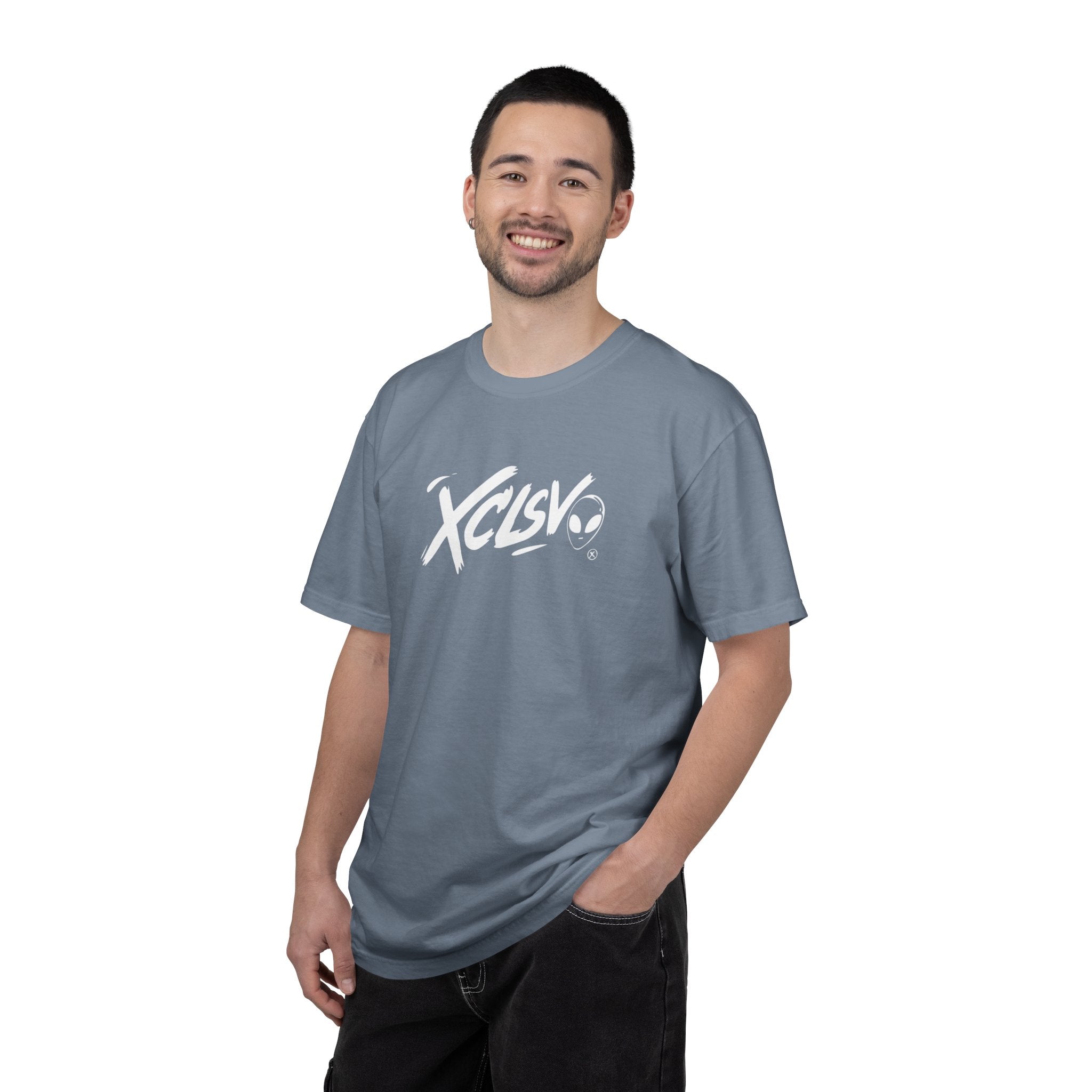 XCLSV Alien Logo T-Shirt — Streetwear Graphic Tee
