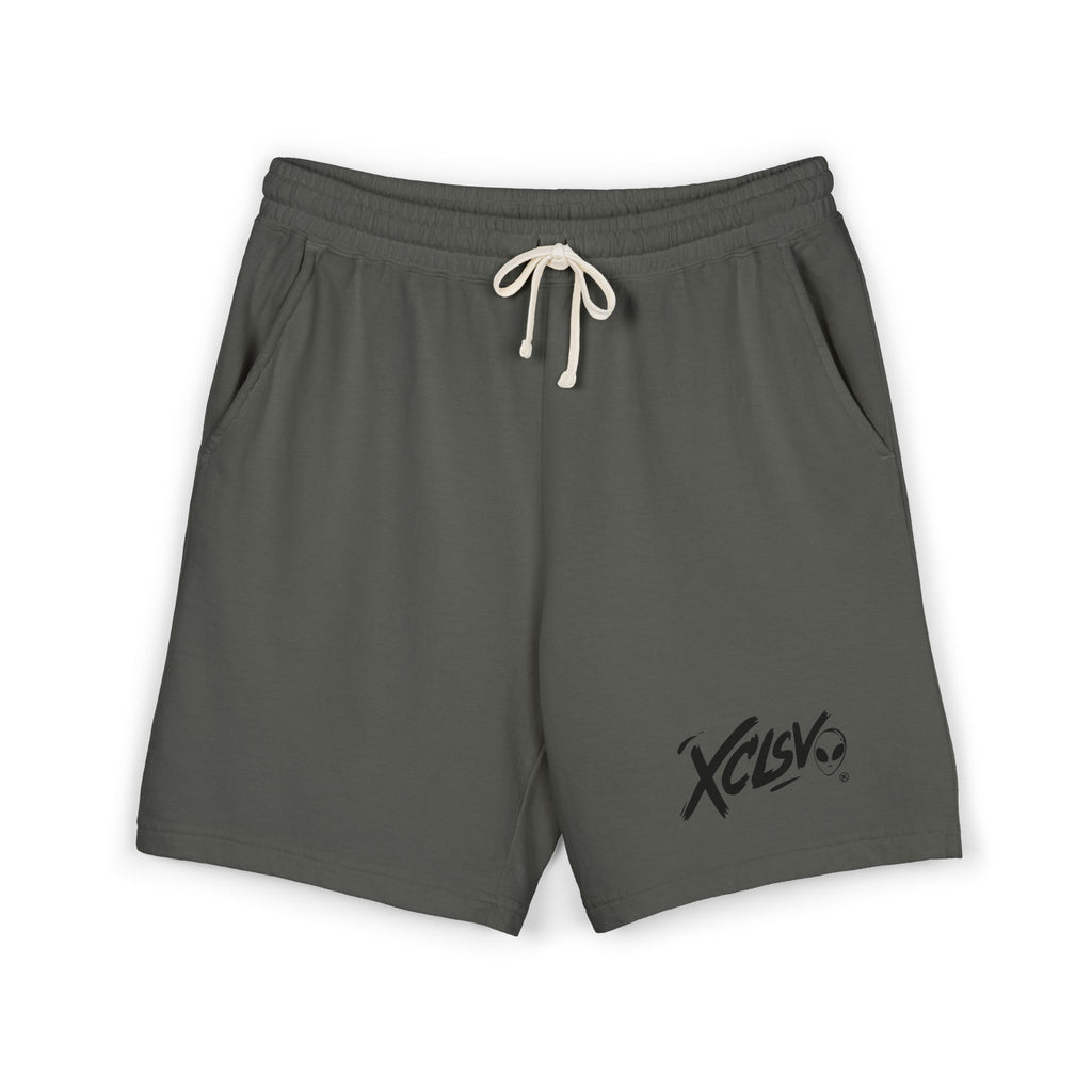 XCISV Logo Sweat Shorts — Garment-Dyed Lightweight Fleece