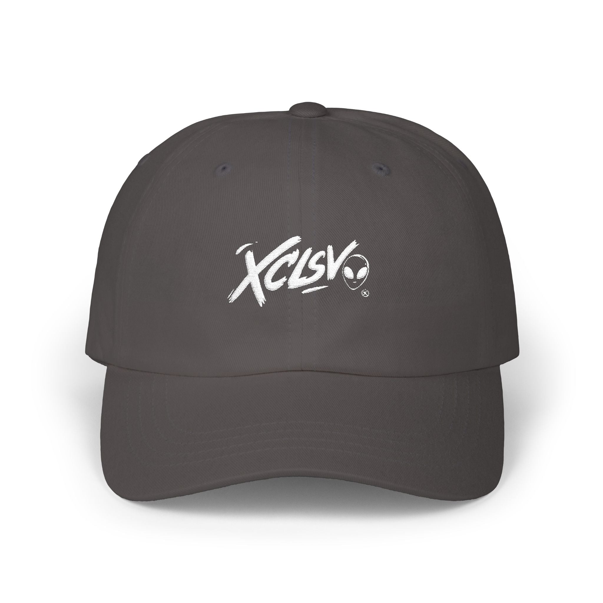 Embroidered 'XCLSV' Classic Dad Cap — Vintage Streetwear Baseball Hat