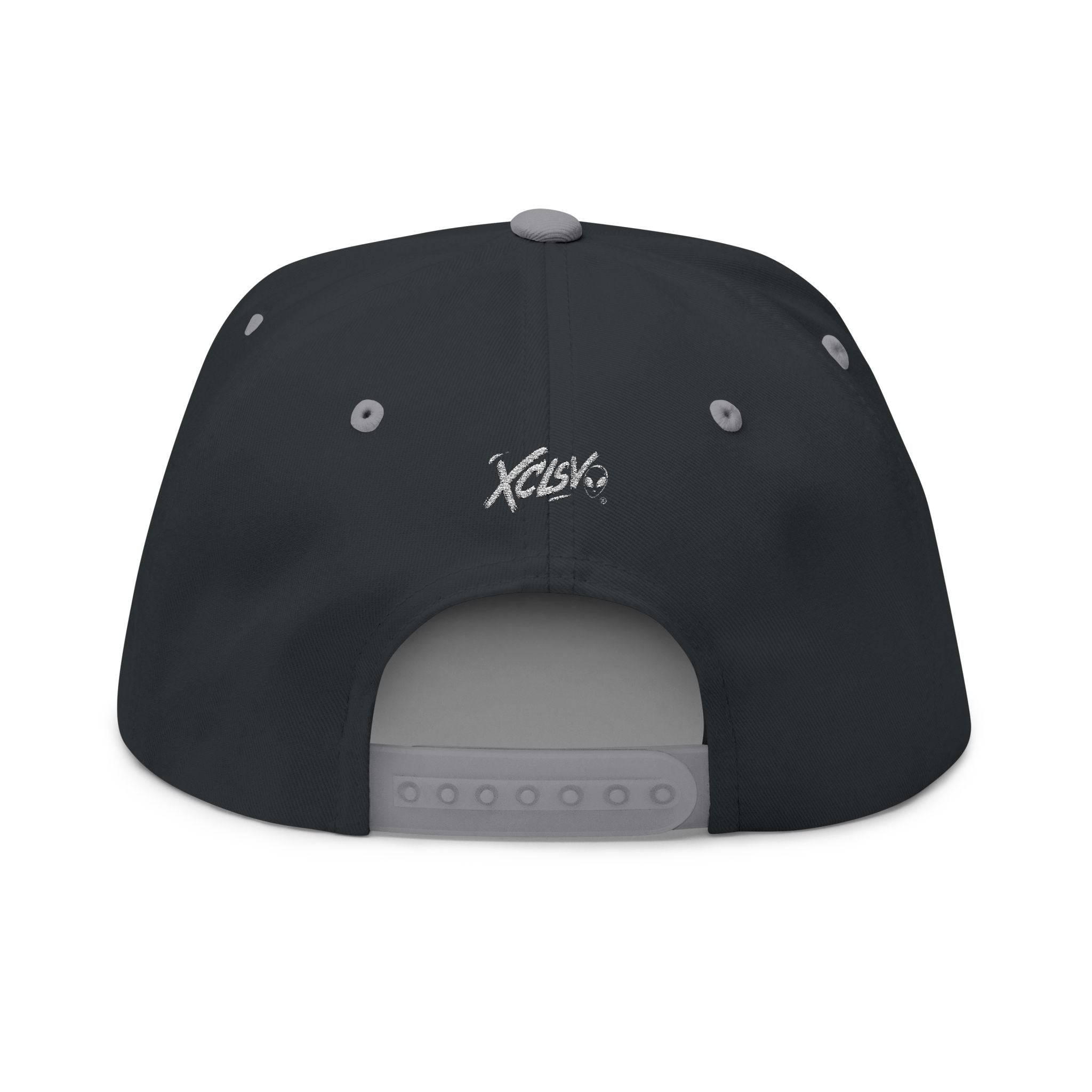 Embroidered Flat Bill Cap — Distressed Mvrsiano Logo Snapback